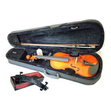 Kit Violino Barth Nt 4 4 C  Estojo   Espaleira   Bk