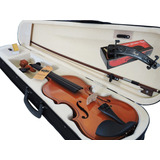 Kit Violino Barth Nt 4 4 C  Estojo Termico   Espaleira Cr