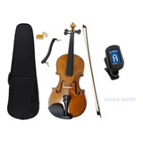 Kit Violino Dominante 4 4 Completo Estante Afinador Espaleir