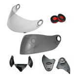 Kit Viseira Cristal Fume