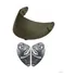 Kit Viseira Fume + Reparo Capacete Vaz V10/v100 Antigo 2.2mm