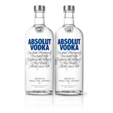 Kit Vodka Absolut 1l