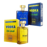 Kit Vodka Brasil Amarelo 100ml