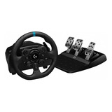 Kit Volante E Pedais G923 Para Ps5 Ps4 E Pc Logitech G