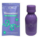 Kit Vólia Monomer Líquido Para Unhas Acrílicas Frasco Eco