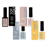 Kit Volia Preparadores Primer Ácido Desidrat Top Coat