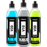 Kit Vonixx Polidores Automotivos Corte Refino Lustro