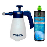 Kit Vonixx Pulverizador Espuma Manual 2l Magic Wash 500ml