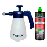 Kit Vonixx Pulverizador Espuma Manual 2l Power Wash 500ml