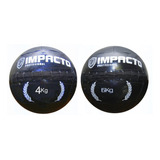 Kit Wall Ball 4kg 6kg Crossfit Funcional Medicinal Impacto