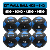 Kit Wall Ball Atacado 4kg 6kg 8kg 10kg 12kg 14kg Unidade