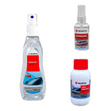 Kit Water Off Limpa Para Brisa Anti Embaçante Wurt