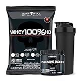 Kit Whey 100  HD Refil 900g   Creatine Turbo 150g   Coq   Black Skull  CHOCOLATE 