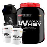 Kit Whey Protein 2kg 2x Creatina Shaker
