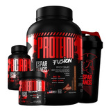 Kit Whey Protein Fusion Bcaa Creatina Shaker