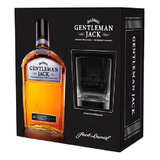 Kit Whisky Jack Daniels Gentleman Tennesse 1 Litro Copo