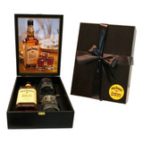 Kit Whisky Jack Daniels Honey Mel 1lt   2 Copos   Dosador