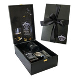 Kit Whisky Jack Daniels Presente 2 Copos Vidro Dosador
