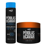 Kit Widi Care Pérolas De Caviar Shampoo Anti resíduo Máscara