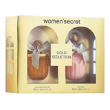 Kit Women's Secret Gold Seduction (perfume 100ml + Body Lotion 200ml) - Selo Adipec