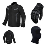 Kit X11 Jaqueta One Sport Luva Blackout 2 Balaclava Climate1