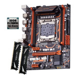 Kit X99 Xeon E5 2680v4 14 Núcleos (ryzen 5 5600) + 32gb Ddr4 Cor Branco
