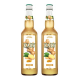 Kit Xarope Kaly Extrato De Gengibre 700ml 2 Unidades