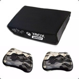 Kit Xbox Series S Capa Antipoeira   2 Cases Para Controles