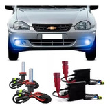 Kit Xenon Corsa Wind H3 Farol De Milha 8000k