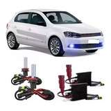 Kit Xenon Gol G6 H8 Farol Milha Auxiliar 8000k brinde