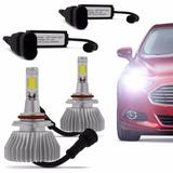 Kit Xenon Lampada Super Led Hb4 6000k Branca Bivolt 12v 24v