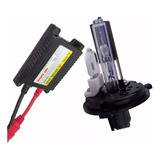 Kit Xenon Moto H4 2 6000k Completo Com Reator Slim E Lamp 
