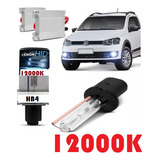 Kit Xenon Saveiro G5 G6 G7 Farol De Milha Hb4 12000k