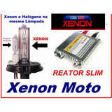 Kit Xenon Slim Para Moto H4 2 Xenon E Halógena Promoção 