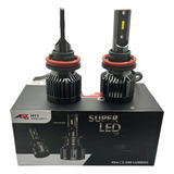 Kit Xenon Super Led Asx H11 H8 6000k 40w Bivolt 12 24v 4800