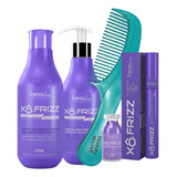 Kit Xô Frizz Completo Forever Liss E Pente Beauty Secret