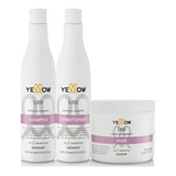 Kit Yellow Liss Therapy Máscara