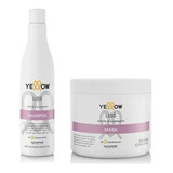 Kit Yellow Liss Therapy Máscara Shampoo