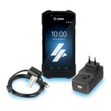 Kit Zebra Coletor De Dados Tc21 Se4710 Fonte Cabo Usb