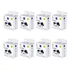 Kit Zeiss Lens Wipes 400 Unid Lenços Limpeza Lentes Óculos