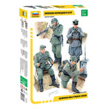 Kit Zvezda German Halftrack Crew 1 35 zve3585