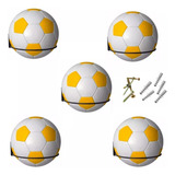 Kit05 Suporte Bola Futebol Basquete Vôlei parafusos Buchas