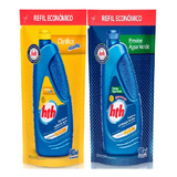 Kit1 Algicida Manutenção Hth 1clarificante Maxfloc Hth 900ml