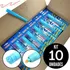 Kit10 Caneta P/ Identificar Notas Dinheiro Falsas Com Luz Cor Sortido Euro Pen Money Tester