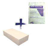 Kit12 Bloco Refratario   10kg Argamassa