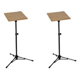 Kit2 Estante P Partitura Vector Madeira Maestro Profissional