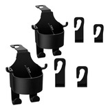 Kit2 Gancho Multifuncional Suporte Copo Banco Traseiro Carro