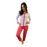 Kit2 Pijamas Amamentacao Manga
