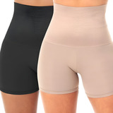Kit2 Shorts Cinta Modeladora