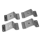 Kit25 Chapinha De Metal Fixar Pés Palito Chanfrado Inclinado
